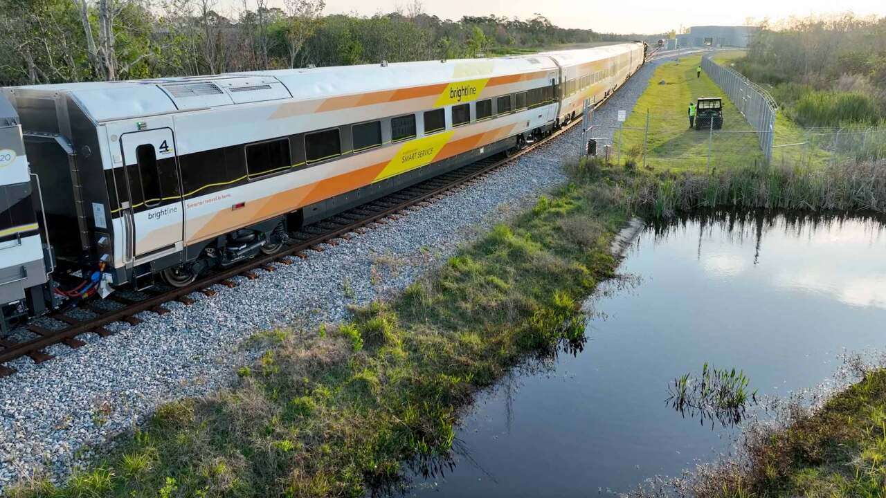 brightline train,brightline train florida,brightline train map,brightline train to orlando,Brightline welcomes new train to Orlando Florida