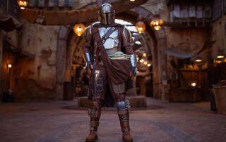 Star Wars characters The Mandalorian, Grogu arrive at Disney World - Galaxy's Edge
