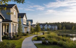 Moving to Horizon West Fl – Winter Garden Buyer Guide | Luxury Orlando Homes for Sale | Daniel Wilson Remax Orlando Real Estate Expert Moving to Horizon West FL guide with newer homes, a neighborhood path, lake and greenbelt